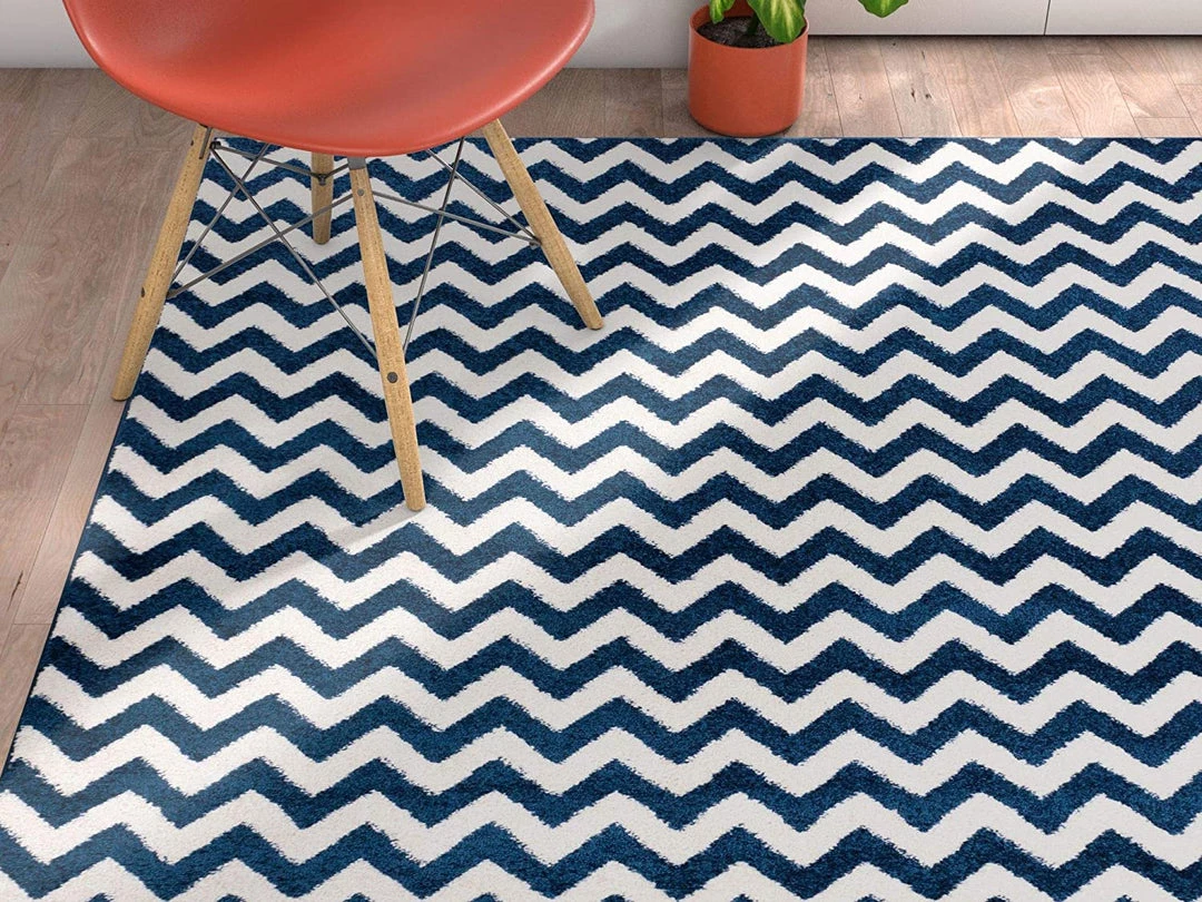 Well Woven All Area Rugs And Runners Sydney Eli Chevron Dark Blue Modern Area Rug 1 Well Woven All Area Rugs And Runners Sydney Eli Chevron Dark Blue Modern Area Rug
