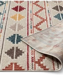 Well Woven Moroccan Stripes Area Rug Multicolor All Area Rugs And Runners