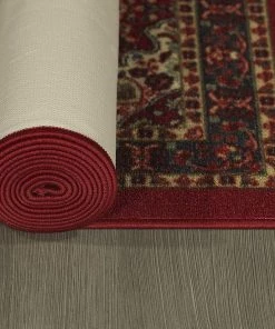 WRG Persian Oriental Design Red Non-Skid Area Rugs All Area Rugs And Runners 17 WRG Persian Oriental Design Red Non-Skid Area Rugs All Area Rugs And Runners