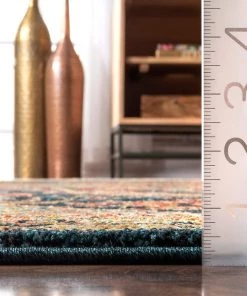 Nuloom Tabetha Tribal Medallion Area Rug, Green 13 Nuloom Tabetha Tribal Medallion Area Rug, Green