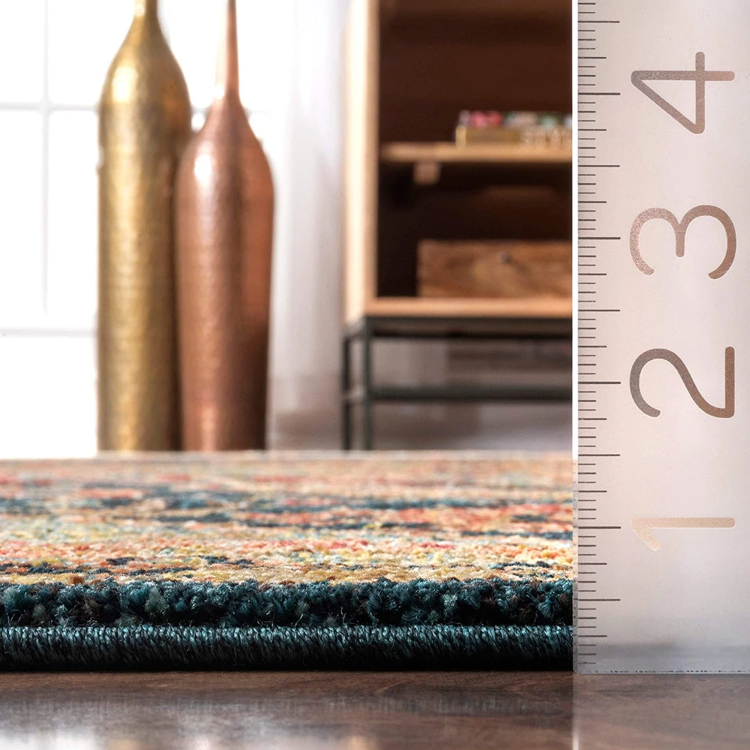 Nuloom Tabetha Tribal Medallion Area Rug, Green 7 Nuloom Tabetha Tribal Medallion Area Rug, Green