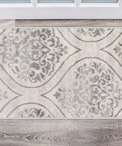 WRG Floral Damask Cream Gray Area Rug All Area Rugs And Runners 12 WRG Floral Damask Cream Gray Area Rug All Area Rugs And Runners