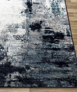 Artistic Weavers Houda All Area Rugs And Runners Modern Abstract Soft Area Rug, Aqua