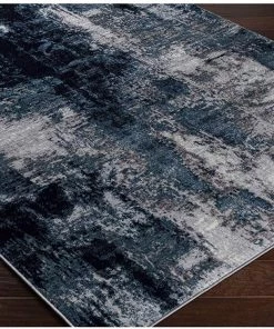 Artistic Weavers Houda Modern Abstract Area Rug, Black/Navy