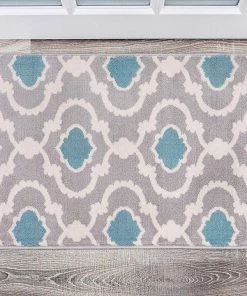 WRG All Area Rugs And Runners Trellis Grey Blue Indoor Area Rug 19 WRG All Area Rugs And Runners Trellis Grey Blue Indoor Area Rug