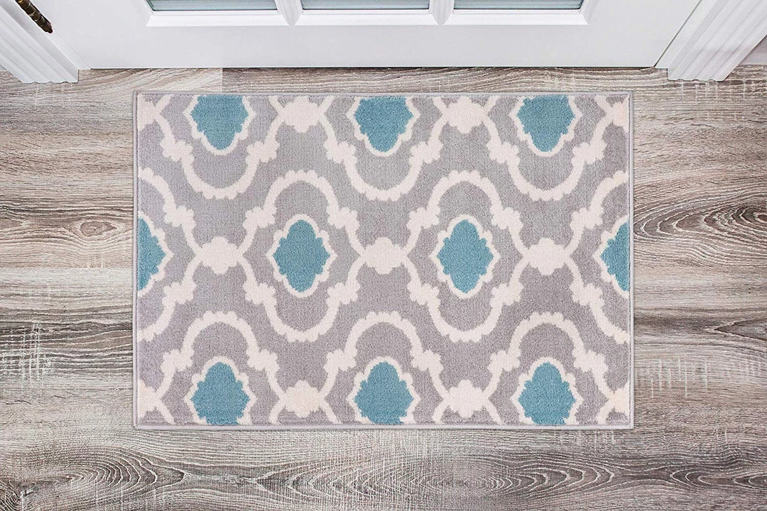 WRG All Area Rugs And Runners Trellis Grey Blue Indoor Area Rug 9 WRG All Area Rugs And Runners Trellis Grey Blue Indoor Area Rug