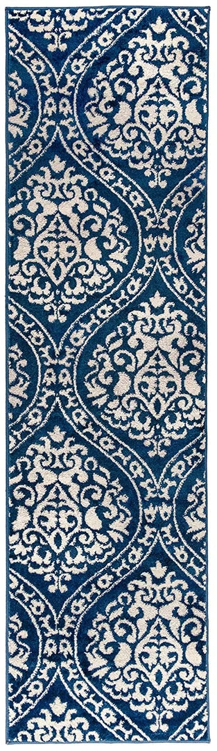 WRG Floral Damask Navy Ivory Area Rug All Area Rugs And Runners 7 WRG Floral Damask Navy Ivory Area Rug All Area Rugs And Runners