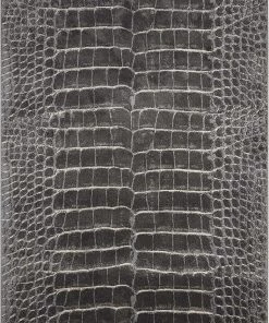 Modern Rugs And Decor Animal Print Modern Contemporary Charcoal Polyester Area Rug All Area Rugs And Runners