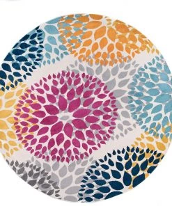 WRG Floral Multi-color Area Rugs All Area Rugs And Runners