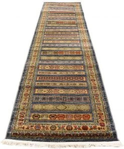 UL Tribal Pattern Blue Soft Area Rug