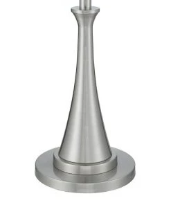 Lamp Plus Karl Modern Brushed Nickel Floor Lamp
