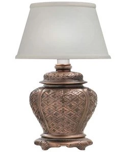 Stiffel Tania 13"H Antique Old Bronze Mini Accent Table Lamp