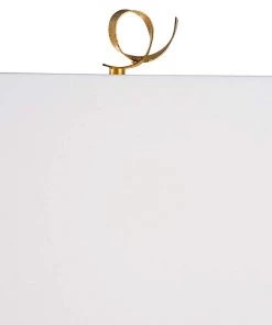 Wildwood Ribbon Twirl Antique Gold Leaf Metal Table Lamp Lamps