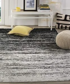 FAS Ombre Silver Black Soft Area Rug All Area Rugs And Runners