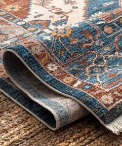 Modern Rugs And Decor All Area Rugs And Runners Mabel Tribal Area Rug, Rust