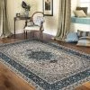 WRG Traditional Blue Medallion Area Rug All Area Rugs And Runners