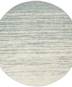 FAS Ombre Slate Cream Soft Area Rug