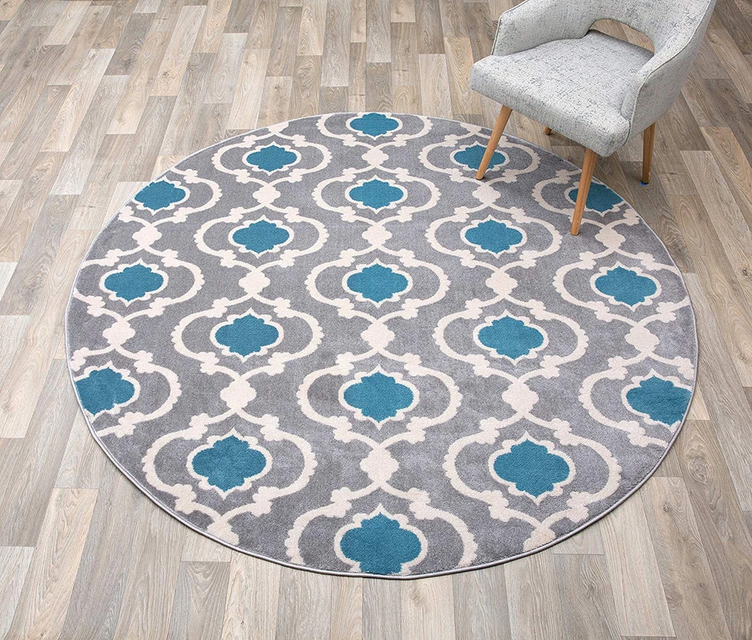 WRG All Area Rugs And Runners Trellis Grey Blue Indoor Area Rug 7 WRG All Area Rugs And Runners Trellis Grey Blue Indoor Area Rug