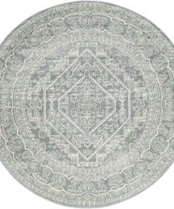 FAS Oriental Vintage Distressed Medallion Slate/Ivory Soft Area Rug All Area Rugs And Runners 19 FAS Oriental Vintage Distressed Medallion Slate/Ivory Soft Area Rug All Area Rugs And Runners