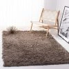 FAS Premium Handmade Silken Sable Brown Plush Shag Area Rug All Area Rugs And Runners