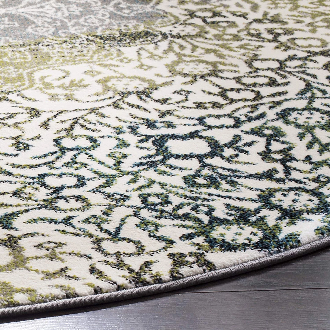 DD Floral Medallion Ivory Peacock Blue Area Rugs All Area Rugs And Runners 7 DD Floral Medallion Ivory Peacock Blue Area Rugs All Area Rugs And Runners