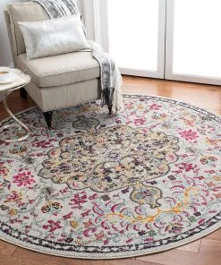 Safavieh Madison Collection Boho Chic Medallion Distressed Grey / Gold 22 Safavieh Madison Collection Boho Chic Medallion Distressed Grey / Gold