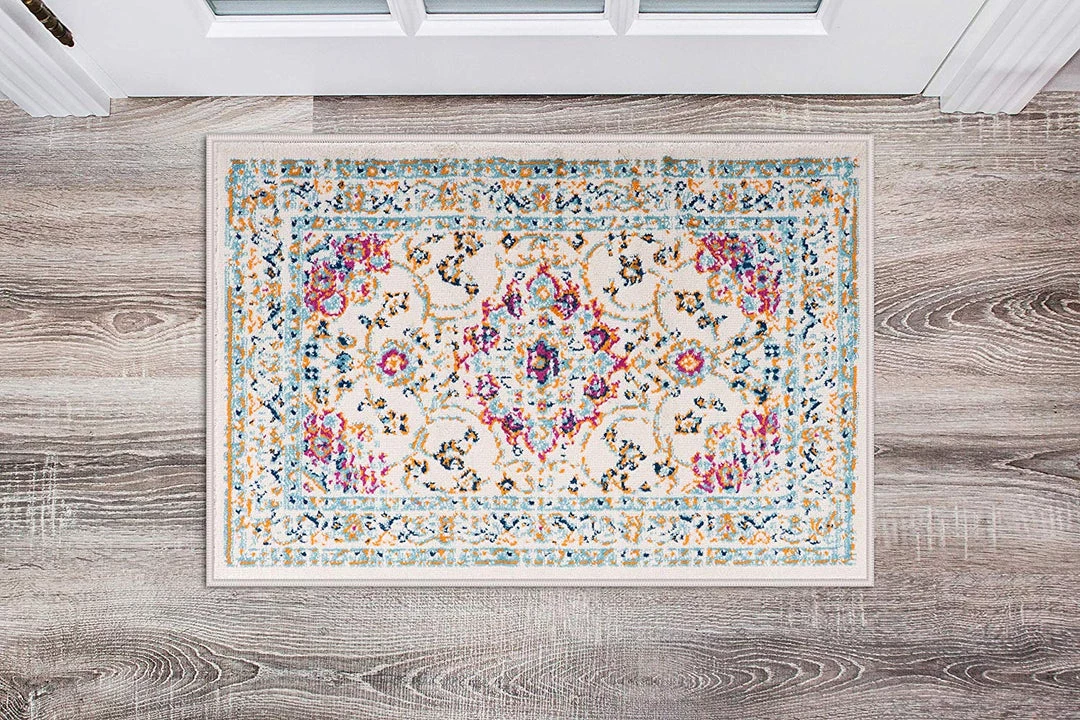 WRG All Area Rugs And Runners Traditional Persian Pattern Soft Ivory Pink Area Rug 2 WRG All Area Rugs And Runners Traditional Persian Pattern Soft Ivory Pink Area Rug