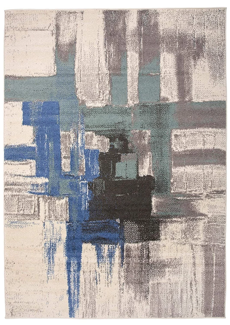 WRG Abstract Blue Gray Ivory Area Rug All Area Rugs And Runners 2 WRG Abstract Blue Gray Ivory Area Rug All Area Rugs And Runners