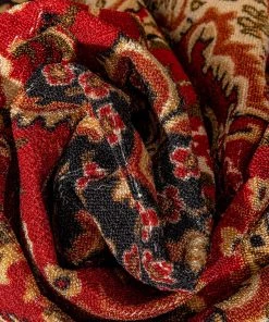 Well Woven Eugene Red Oriental Medallion Non-Slip Rubber Backed Runner Rug All Area Rugs And Runners