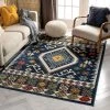 Well Woven Ravia Blue Southwestern Medallion Area Rug