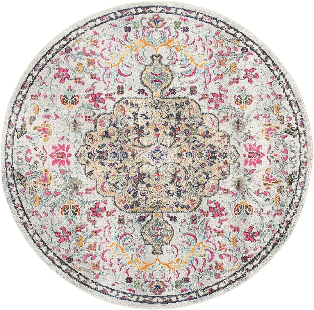 Safavieh Madison Collection Boho Chic Medallion Distressed Grey / Gold 12 Safavieh Madison Collection Boho Chic Medallion Distressed Grey / Gold