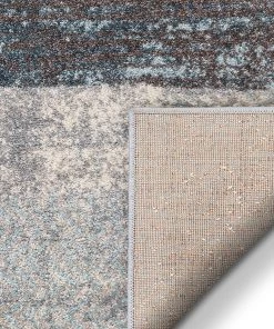 Well Woven Loket Grey Modern Geometric Boxes & Stripes Pattern Area Rug All Area Rugs And Runners