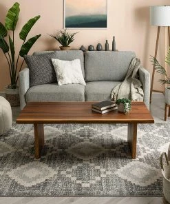 Modern Rugs And Decor Julia Ivory Grey Tassel Tribal Area Rug