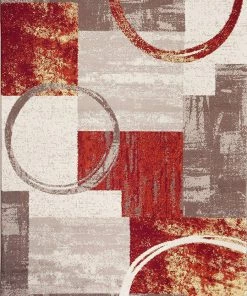 SUP Contemporary Abstract Multi-color Area Rugs