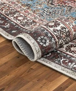 Modern Rugs And Decor All Area Rugs And Runners Menda Red Machine Washable Vintage Distressed Persian Soft Area Rug 11 Modern Rugs And Decor All Area Rugs And Runners Menda Red Machine Washable Vintage Distressed Persian Soft Area Rug