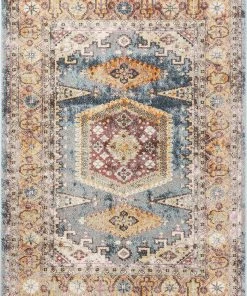 Well Woven All Area Rugs And Runners Roslind Bohemian Vintage Pastel Oriental Medallion Pattern Area Rug