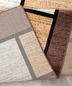 WRG All Area Rugs And Runners Contemporary Box Pattern Modern Brown Tan White Area Rug 12 WRG All Area Rugs And Runners Contemporary Box Pattern Modern Brown Tan White Area Rug