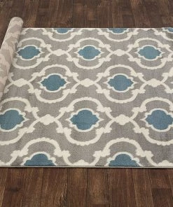 WRG All Area Rugs And Runners Trellis Grey Blue Indoor Area Rug 13 WRG All Area Rugs And Runners Trellis Grey Blue Indoor Area Rug