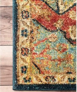 Nuloom Tabetha Tribal Medallion Area Rug, Green 10 Nuloom Tabetha Tribal Medallion Area Rug, Green