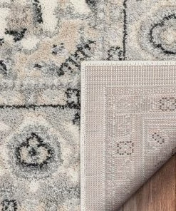 Well Woven Scafa Beige & Grey Tribal Medallion Area Rug