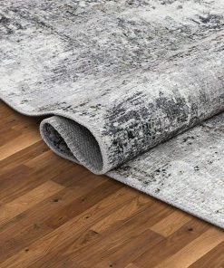 Unique Loom All Area Rugs And Runners Arcata Grey Machine Washable Contemporary Abstract Distressed Area Rug 10 Unique Loom All Area Rugs And Runners Arcata Grey Machine Washable Contemporary Abstract Distressed Area Rug