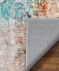 Ww Amesti Light Blue All Area Rugs And Runners Light Blue Machine Washable Contemporary Abstract Distressed Soft Rug 12 Ww Amesti Light Blue All Area Rugs And Runners Light Blue Machine Washable Contemporary Abstract Distressed Soft Rug