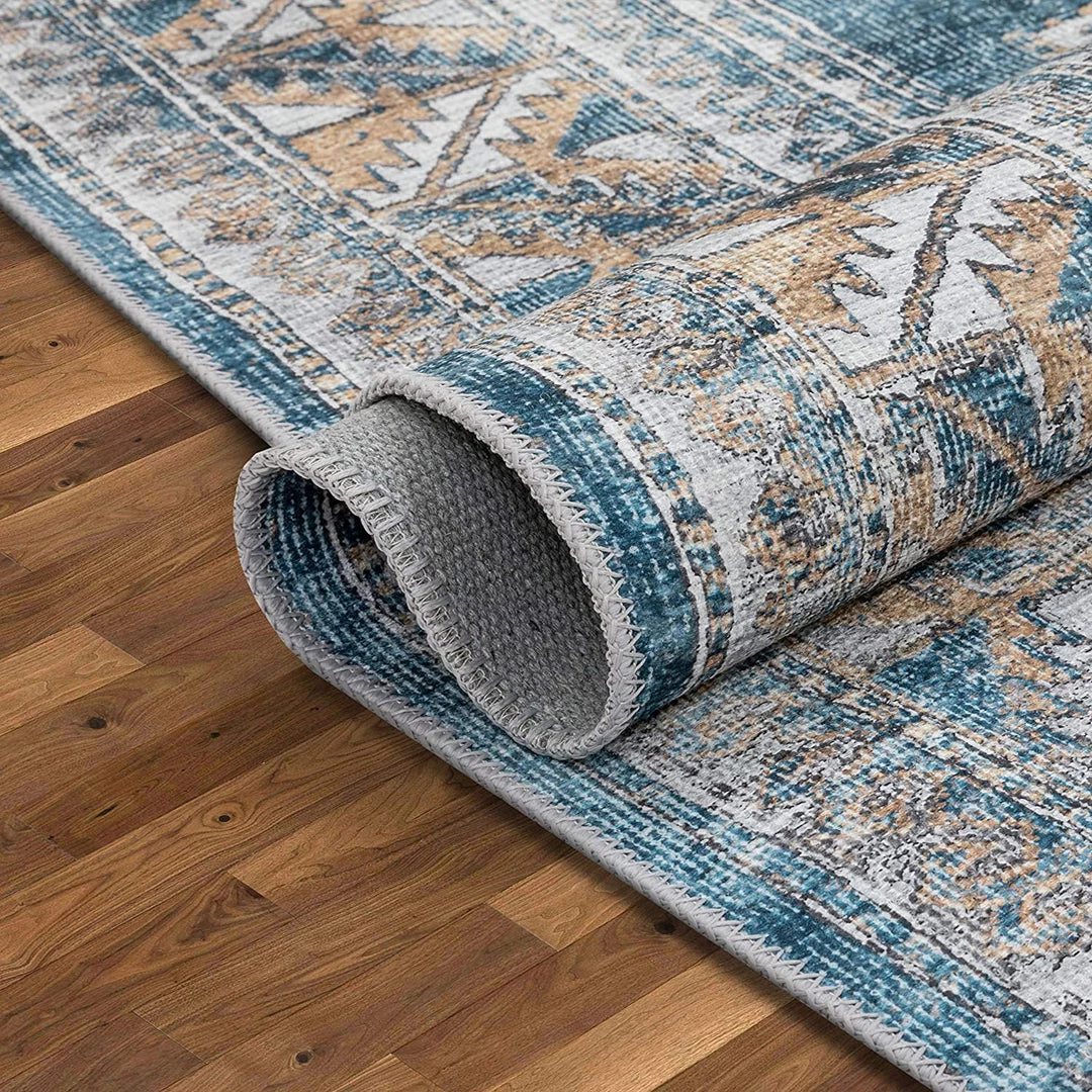 Well Woven Habra Light Blue Machine Washable Vintage Classic Distsressed Persian Mat Soft Area Rug All Area Rugs And Runners 5 Well Woven Habra Light Blue Machine Washable Vintage Classic Distsressed Persian Mat Soft Area Rug All Area Rugs And Runners