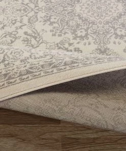 DD All Area Rugs And Runners Oriental Design Ivory/Grey/Gray Area Rugs And Runners