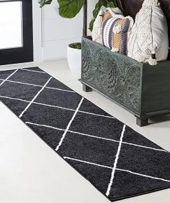 JONATHAN Y Minimalist Diamond Trellis Soft Area Rug Bedroom Kitchen Multi/White All Area Rugs And Runners 40 JONATHAN Y Minimalist Diamond Trellis Soft Area Rug Bedroom Kitchen Multi/White All Area Rugs And Runners