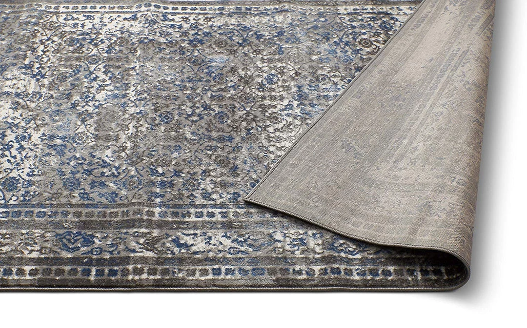 Well Woven Mante Grey & Blue Modern Sarouk Vintage Modern Distressed Persian Design Grey Blue Area Rug All Area Rugs And Runners 4 Well Woven Mante Grey & Blue Modern Sarouk Vintage Modern Distressed Persian Design Grey Blue Area Rug All Area Rugs And Runners
