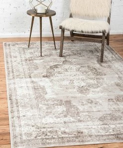 UL Vintage Distressed Beige Soft Area Rugs All Area Rugs And Runners