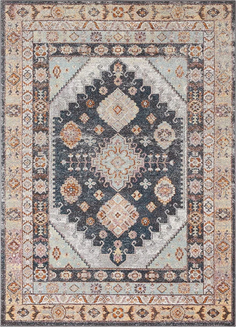 Modern Rugs And Decor All Area Rugs And Runners Vera Vintage Blue Tribal Diamond Medallion Pattern Area Rug 2 Modern Rugs And Decor All Area Rugs And Runners Vera Vintage Blue Tribal Diamond Medallion Pattern Area Rug