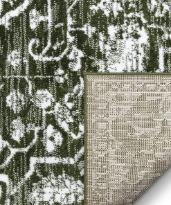 Well Woven Dazzle DISA Vintage Medallion Green Soft Area Rug Nomaan All Area Rugs And Runners 9 Well Woven Dazzle DISA Vintage Medallion Green Soft Area Rug Nomaan All Area Rugs And Runners