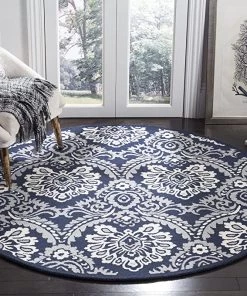 Modern Rugs And Decor Handmade Premium Wool Area Rug, Navy / Ivory All Area Rugs And Runners 8 Modern Rugs And Decor Handmade Premium Wool Area Rug, Navy / Ivory All Area Rugs And Runners